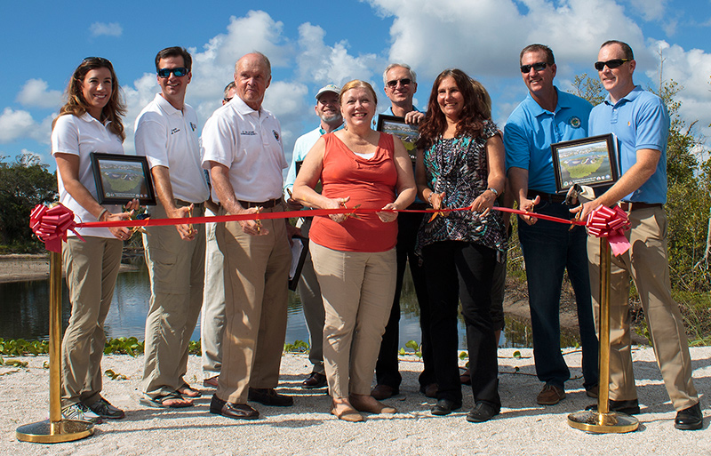Commissioner Valeche Hosts Dedication of Fullerton Island
