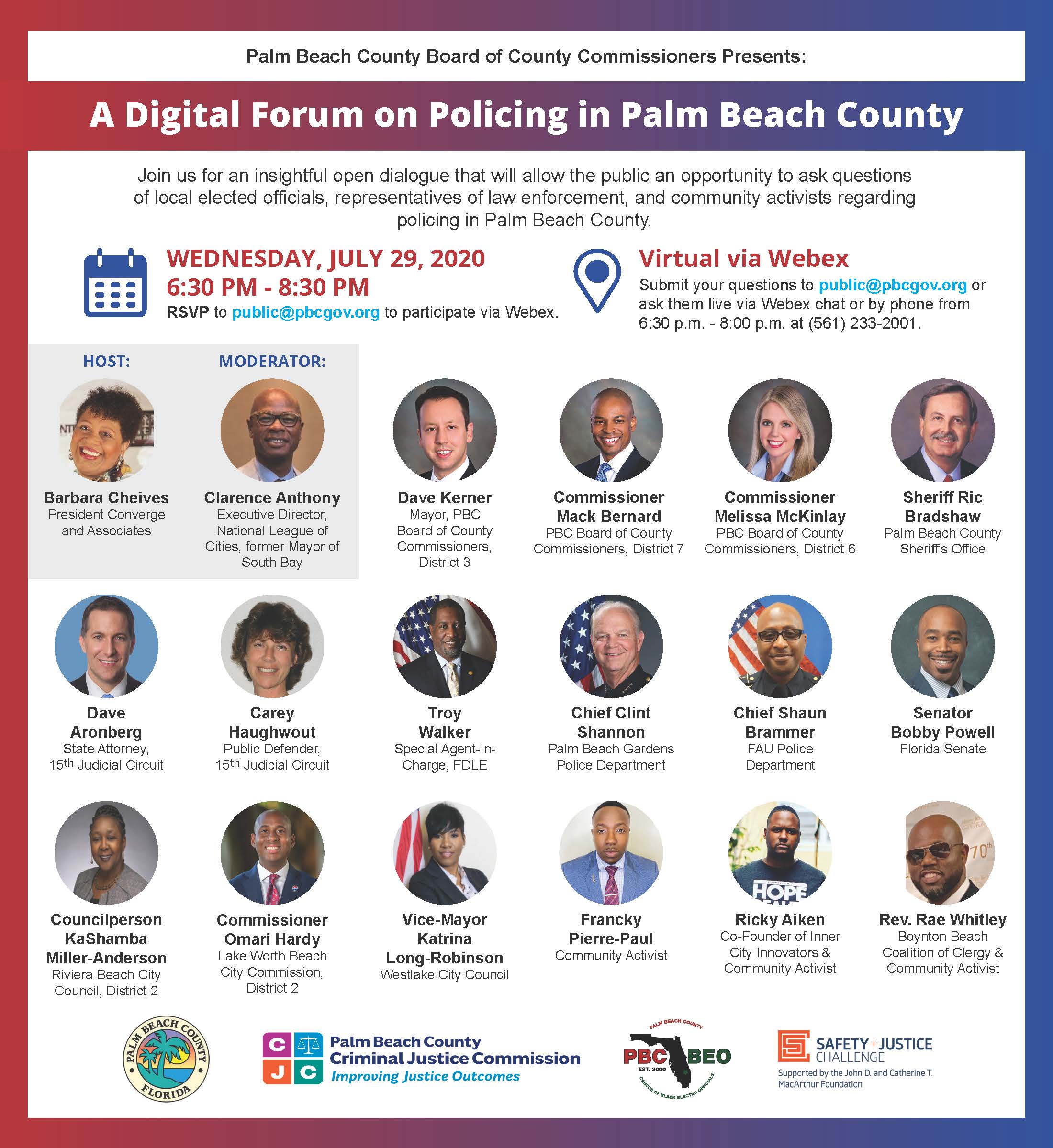 Policing In Palm Beach County - A Digital Forum
